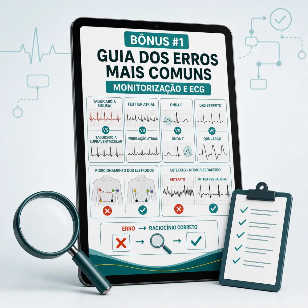 Guia dos Erros Mais Comuns em Monitorização e ECG